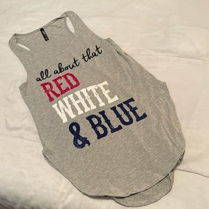 💜 Patriotic Graphic Tank